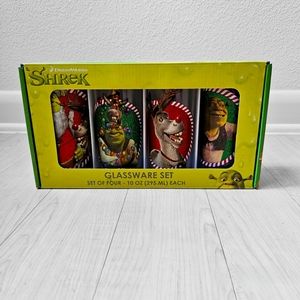 Shrek (4) Glassware Set